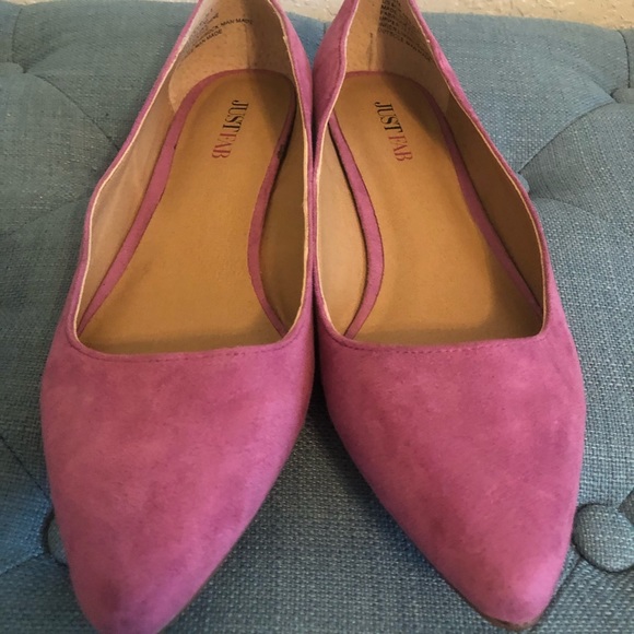 JustFab Shoes - Light purple flats